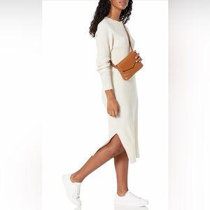 The Drop Women's Renata Rib Midi Dress